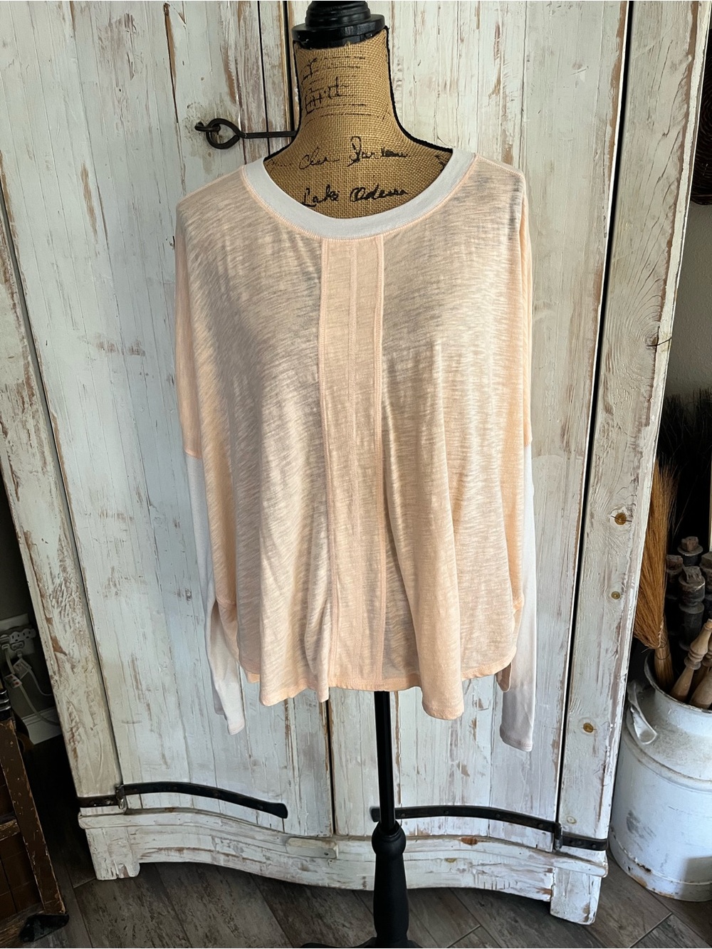 Free People Movement layer tee
